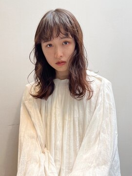 トレス(TRESS) ミディアム/ニュアンスヘア/抜け感/透明感