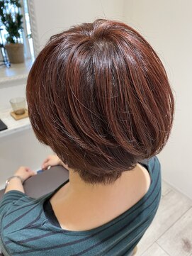 セウバイステラ(Ceu by STELLA) ピンクブラウン☆ニュアンスショート