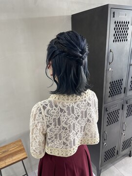 フェリア 松山(Feria) 【Feria松山】ナチュラルハーフアップ-相原愛梨