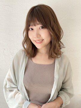 オーロ 西大寺店(ORO) 透明感あるシアーアッシュベージュ