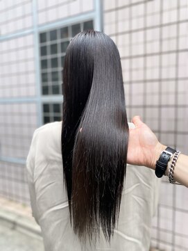 シュク 高円寺(SYUK) SYUK kazu 【高円寺 顔まわりカット 髪質改善 ハイライト 】