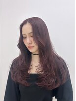 アウラ(AURA)&nbsp;カシスレッドカラー暖色カラーバーガンディレッド