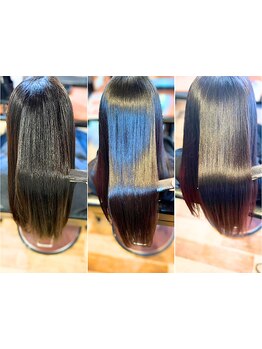 うねりやクセの原因を追究してドライだけで滑らかな指通りの艶髪へ◎まとまりのある自然な仕上がりに♪