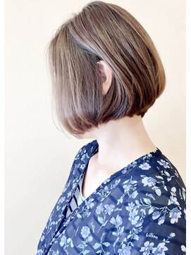 モリオ フロム ロンドン 成増店 【morio成増/一戸】前髪なし大人かわいい丸みボブ