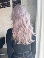 ラニヘアサロン(lani hair salon)&nbsp;ホワイトミルクティー/ケアブリーチ/ハイトーン/ベージュカラー