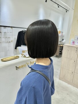 ビューバイネオリーブ 用賀店(Beau'r by neolive) 前髪こなれミディアンブレラカラーイメチェン《用賀》