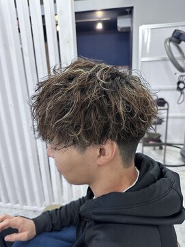 ヘアーサロン ヴィアルス 松原店(hair salon VIARS) 波巻きパーマ/メッシュ!