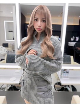 テイス 新宿(TACE) ミルクティーベージュ[メルティカラー/フェミニンロング/新宿]