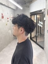 ドアホワイト(door white)&nbsp;横が広がりにくいツイストスパイラルパーマ