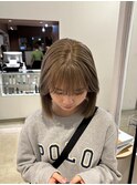 ミルクティーベージュカラー