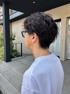 ジュジュル 稲毛本店(jujur) アッシュブラック/カルマパーマ/ベリーショート稲毛駅