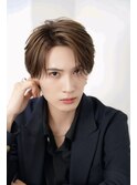 シースルーセンターパートナチュラルヘアワックスなし