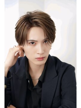 オーシャントーキョーウエスト 心斎橋 (OCEAN TOKYO WEST) シースルーセンターパートナチュラルヘアワックスなし