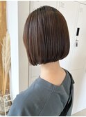 艶髪イメチェン大人かわいいミニボブ 古尾