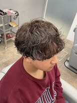 ノイセル 西本町(Noisyle) シャドウパーマ×ブラウンベージュ