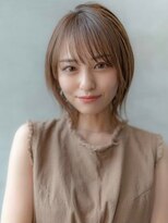 20代30代切りっぱなしボブ/髪質改善ボブ/顔周りレイヤーカット