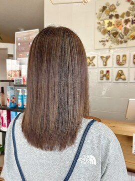 キュウヘアー(KYUU HAIR) 若々しく！ナチュラルハイライト