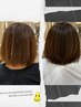 【25歳から始める髪質改善】カット＋アディクシーカラー+リンゴ幹細胞