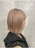 ベージュボブ