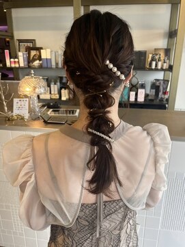 ジジ フルアヘッド(Gigi fullahead) 【ふわもこ編みおろしアレンジ】