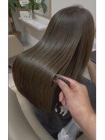 オーラエテルナ(AURA ETERNA)&nbsp;オリーブグレージュ髪質改善トリートメント2【今池/池下】