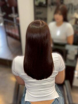 エクファ ヘア リゾート 大津 瀬田店(ex-fa hair resort) ミディアムヘア/暗めカラー/グランマッシュ/大津/瀬田