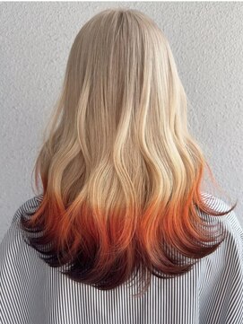 チュラバイアルティナ 海老名(Chula by artina) 狐カラー/フォックスカラー/ルーツカラー/ペールオレンジ