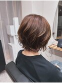 ショートボブパーマ
