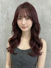 アース 飯能店(EARTH)&nbsp;【飯能/韓国風レイヤー】透明感のある深みレッドカラーが人気◎