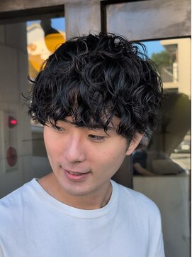 ソラーナ(SOLANA) 刈り上げマッシュ×王道スパイラルパーマ