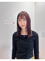 ビューバイネオリーブ 用賀店(Beau'r by neolive)&nbsp;黒髪ボブルフネビージュ小顔ワンレン《用賀》