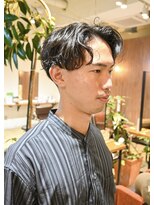 ロカリタ キョウト 千本丸太町店(ROCAReTA kyoto)&nbsp;センターパート×ゆるパーマ