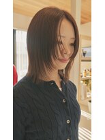 グーム(goom.) ピンクベージュショート◎ブリーチなし透明感カラー20代30代