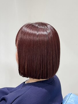 オリノ(OLINO) 【OLINO】ボブ×チェリーブラウン