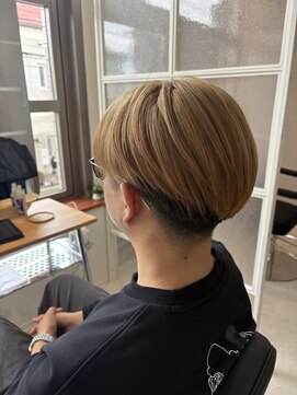 テーラヘアー 土気あすみが丘店(TELA HAIR) ハイトーン×刈り上げマッシュ