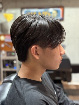 グロウヘアワークス(grow hair works) センターパート