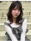 大人可愛い20代30代40代50代小顔レイヤーセミロング