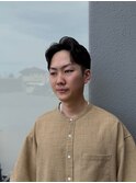 大人ショート×ナチュラルパーマ