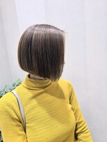 ヘアーアンドビューティーショップ エボルティー(hair&beauty shop EvoLuty) 前下がりボブ