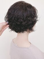 モリオフロムロンドン 原宿本店(morio from London)&nbsp;【morio 原宿】ニュアンスショートボブパーマ　外国人風