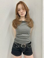 オンド(ondo)&nbsp;レイヤーカット/明るめベージュ/ブリーチなし