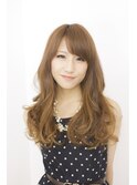 ゆるウェーブでつくるAラインロング