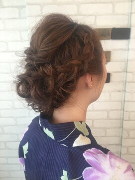 ネオリーブクレア 綱島店(Neolive Krea) 夏！！浴衣ヘアアレンジ☆サイド