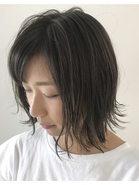 テラスヘア 新潟駅南(TERRACE hair) 切りっぱなしボブ