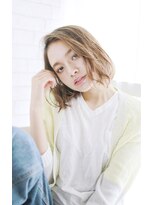 セントラル プラスエヌ(CENTRAL+n)&nbsp;20代30代40代 無造作とろみボブ【草津】#259