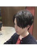 骨格補正！トランクス系センターパートスタイル♪