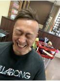 顔も変身カット!