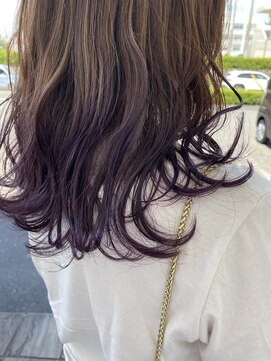 ルプラ チッタ(le-pla Citta) パープル　グラデーションカラー