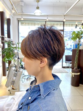 ヘアアーク(HAIR arc) かりあげ#ツーブロック#メンズライク#くびれ#前下がり#奏の杜