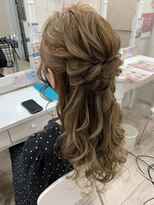 ルナクレセント (Luna crescent)&nbsp;もこもこハーフアップ